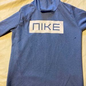 Nike hooded shirt medium